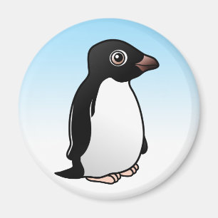 Imán Pingüino lindo de Adelie