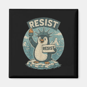 Imán Pingüino resiste a los pingüinos camisas contra gr