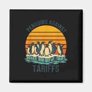 Imán Pingüinos contra aranceles anti arancelarios Graci