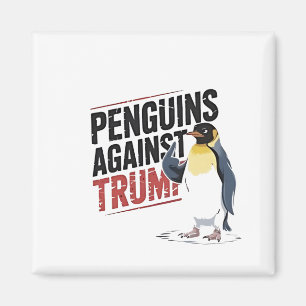 Imán Pingüinos contra Trump contra Estados Unidos