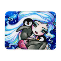 Pingüinos de la Sirena Ártica por Hannah Lynn