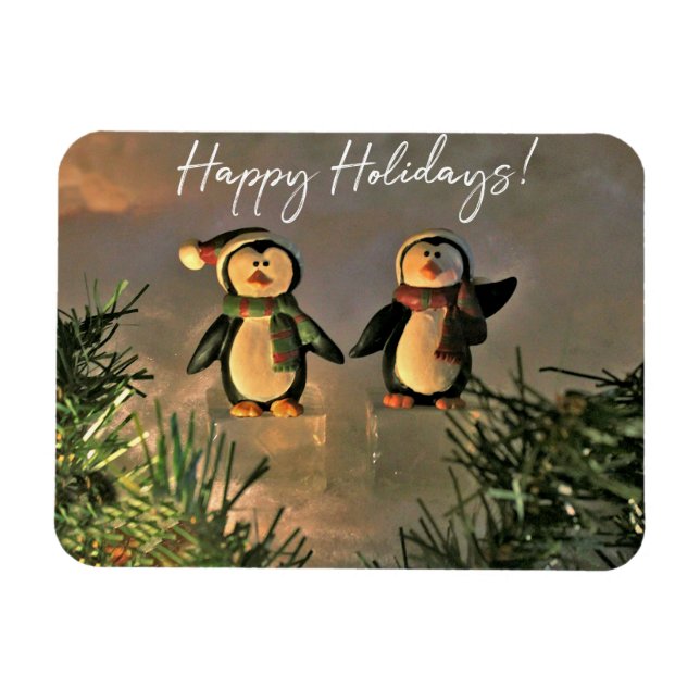 Imán Pingüinos de vacaciones (Horizontal)