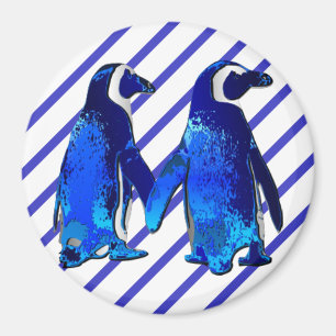 Imán Pingüinos enamorados -