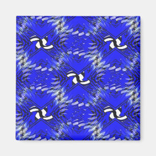 Imán Pingüinos nadando......