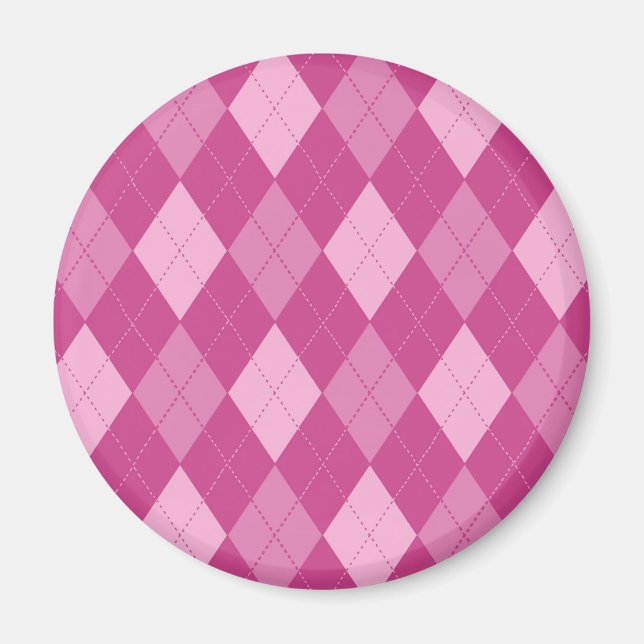 Imán Pink Argyll (Frente)