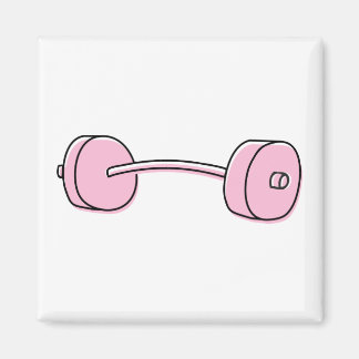 Imán Pink Barbell