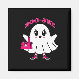 Imán Pink Boo-jee Funny Ghost Halloween