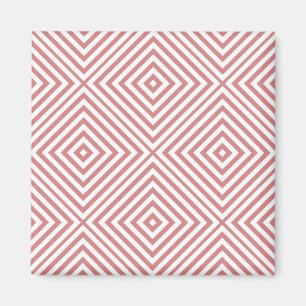 Imán Pink Diamond Chevron