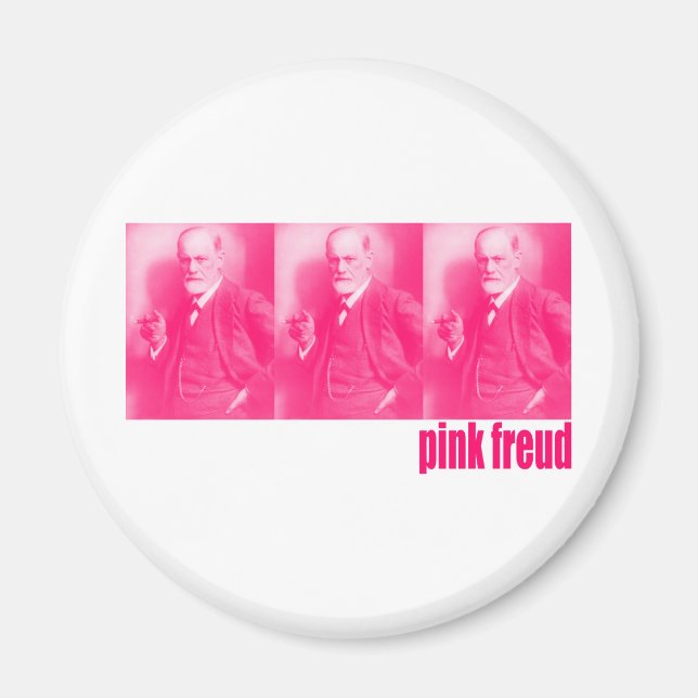 Imán Pink Freud (Frente)