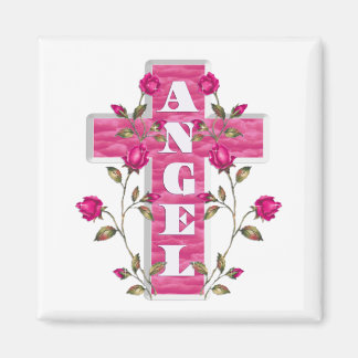 Imán Pink In Memory Angel Magnet