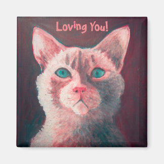 Imán Pink Kitty Magnet
