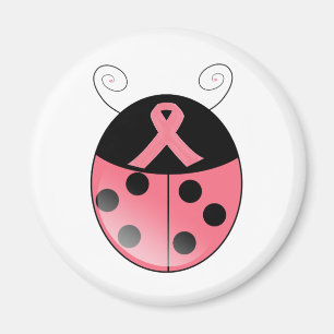 Imán Pink Ladybug