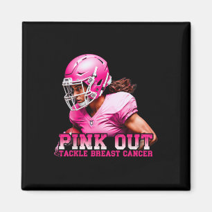 Imán "Pink Out" Tackee Conciencia sobre el Cáncer de Ma