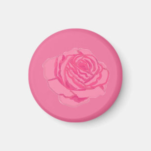 Imán Pink rose