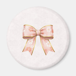 Imán Pink Sakura Ribbon – Japanese-Inspired