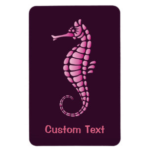 Imán Pink Seahorse