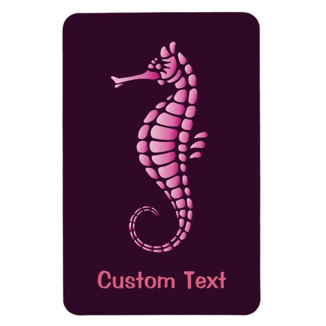 Imán Pink Seahorse (Vertical)