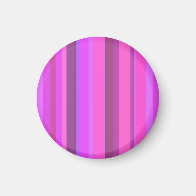Imán Pink vertical stripes (Frente)