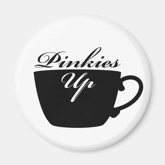 Imán Pinkies Up Teacup Magnet (Frente)