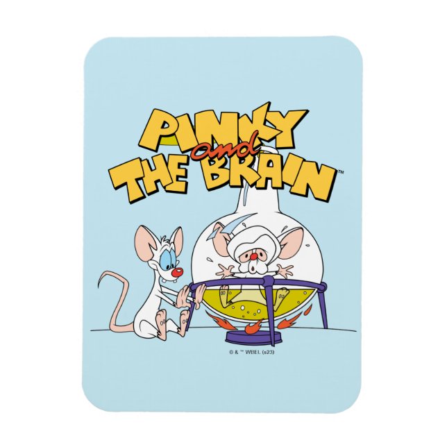 Imán Pinky y el cerebro | Ciencia de laboratorio (Vertical)