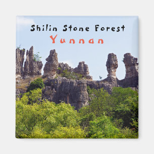 Imán Pinnáculos de Shilin Bosque de Piedra - Yunnan,Chi
