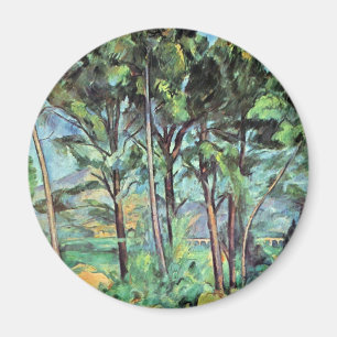 Imán Pino con Viaducto de Paul Cezanne, Arte Antiguo