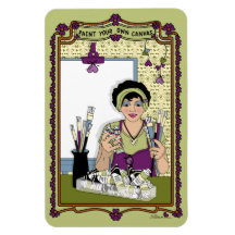 Pinta tu propio refrigerador Canvas_A_4x6