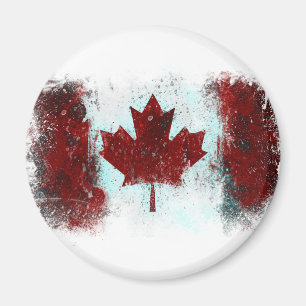 Imán Pintada canadiense de la bandera