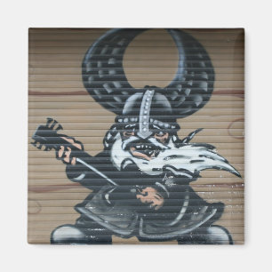 Imán Pintada del guitarrista de Viking, Berlín,