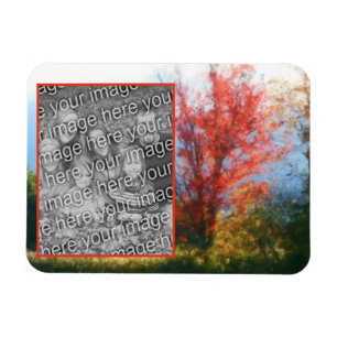 Imán Pintado de la naturaleza de flotación de otoño agr