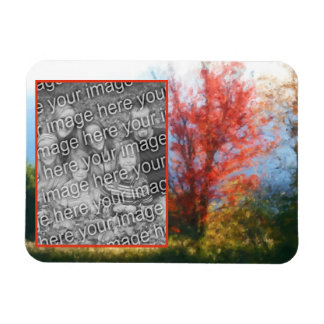 Imán Pintado de la naturaleza de flotación de otoño agr