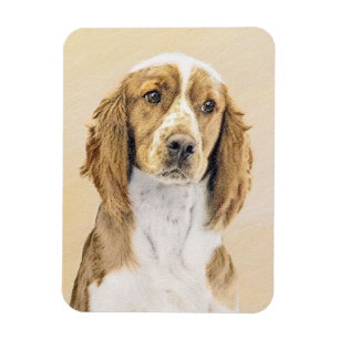 Imán Pintado español de Springer galesa - Arte de perro