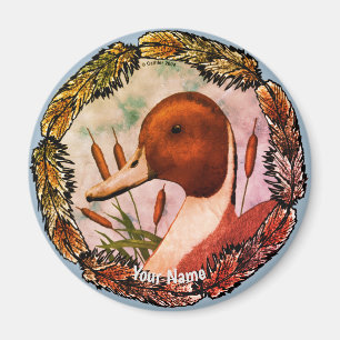 Imán Pintail Duck Magnet