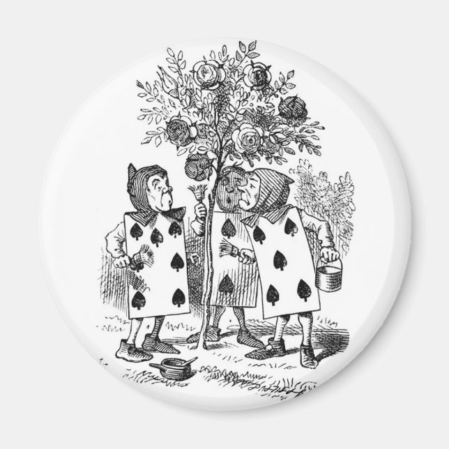 Imán Pintando El Rojo De Los Rosas (Frente)