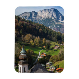Imán Pintoresco pueblo bávaro, Alemania