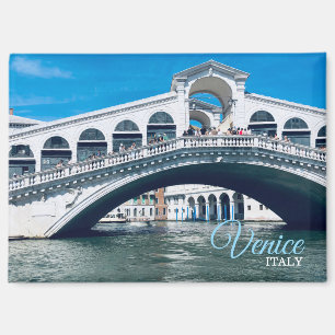 Imán Pintoresco Puente Rialto Venecia Italia Viajes