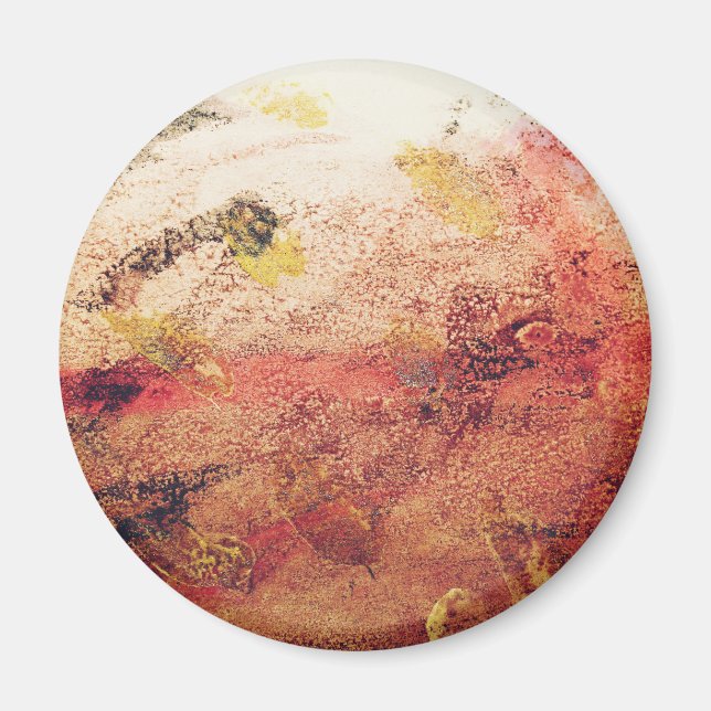 Imán Pintura abstracta (Frente)
