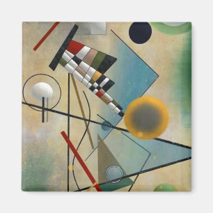 Imán Pintura abstracta de la composición de Kandinsky