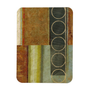 Imán Pintura abstracta multitexturizada por Vision Stud