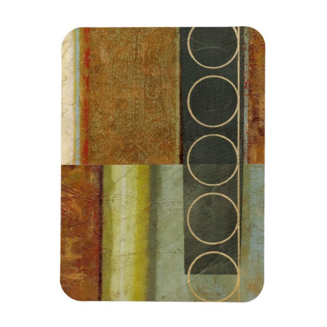 Imán Pintura abstracta multitexturizada por Vision Stud (Vertical)