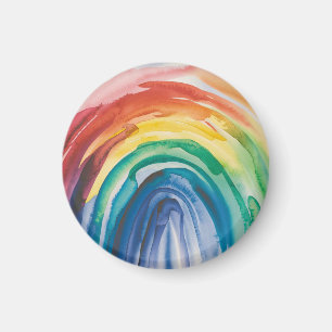 Imán Pintura arcoiris