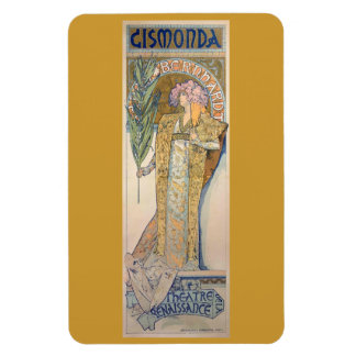 Imán Pintura de Alphonse Mucha