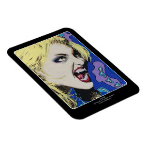 Imán Pintura de ‘Beso duro’ sobre una