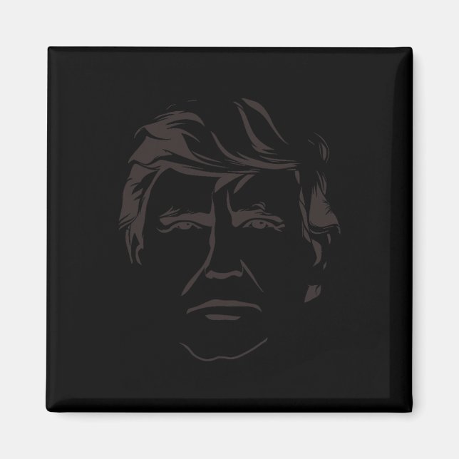 Imán Pintura De Donald Trump (Frente)