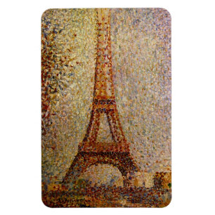 Imán Pintura de Georges Seurat: La Torre Eiffel (1889)