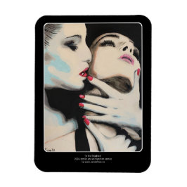 Imán Pintura de 'In Shadows' sobre una