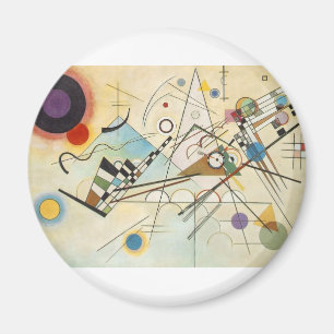 Imán Pintura de Kandinsky Composition 8