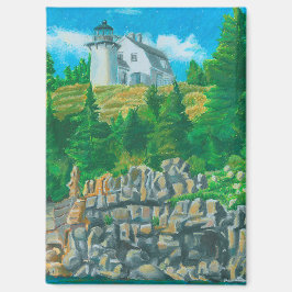 Imán Pintura de la luz de la isla del oso