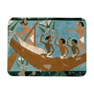 Imán Pintura de pared de la tumba de Ipuy, Thebes,