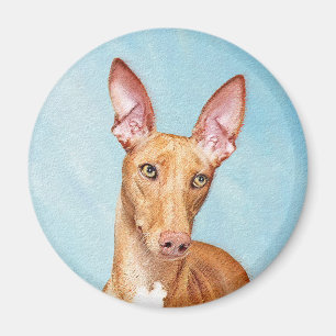Imán Pintura de paro del faraón - Arte de perro origina
